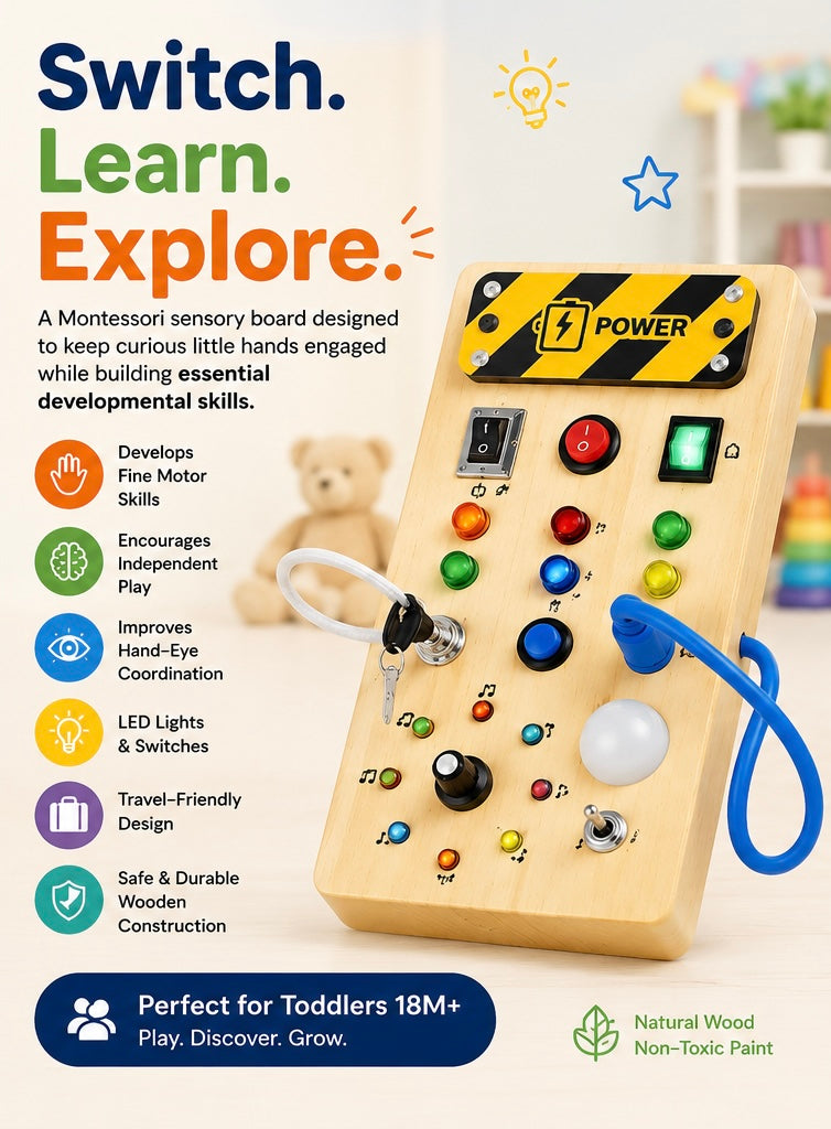 Wooden sensory toy